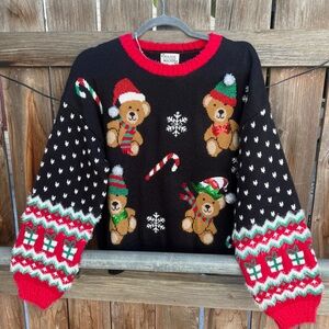 Festive Bear Christmas Sweater